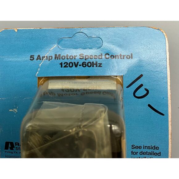 NOS Ranco Tecmaster Ceiling Fans Control Fully Variable TMM-510 Controller 5amp - Picture 4 of 5